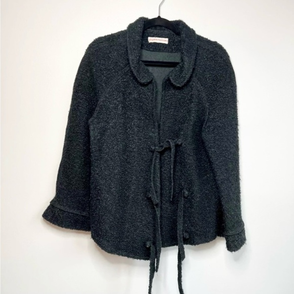 Stephen Burrows One Of A Kind Designer Wool Coat Vintage